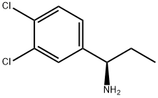 (1R)-1-(3,4-Dichlorophenyl)propan-1-amine hydrochloride 구조식 이미지