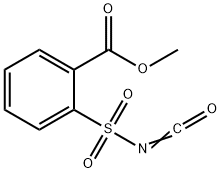 methyl 2-(isocyanatosulphonyl)benzoate 구조식 이미지