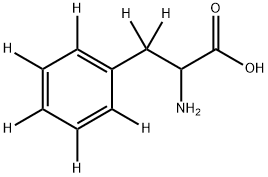 DL-PHENYL-D5-ALANINE-3,3-D2 구조식 이미지