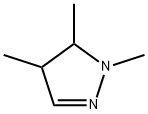 1,4,5-Trimethyl-2-pyrazoline Structure