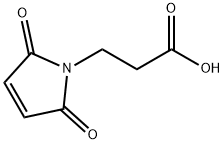 3-Maleimidopropionic acid Structure
