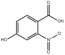 4-hydroxy-2-nitrobenzoic acid 구조식 이미지