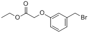 ethyl 3-bromomethylphenoxyacetate  Structure