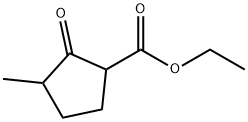 Cyclopentanecarboxylic acid, 3-methyl-2-oxo-, ethyl ester Structure