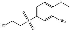 2-[(3-amino-4-methoxyphenyl)sulphonyl]ethanol Structure
