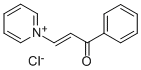 1-(3-옥소-3-페닐-1-프로페닐)피리디늄클로라이드 구조식 이미지