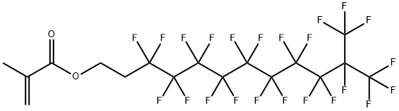 2-(PERFLUORO-9-METHYLDECYL)ETHYL METHACRYLATE Structure