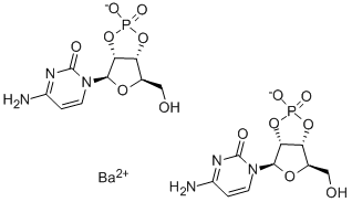 CYTIDINE 2',3'-CYCLIC MONOPHOSPHATE, BARIUM SALT Structure