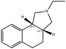 1H-Benz[e]isoindole,2-ethyl-2,3,3a,4,5,9b-hexahydro-,cis-(9CI) 구조식 이미지