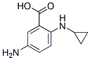 벤조산,5-아미노-2-(사이클로프로필아미노)-(9CI) 구조식 이미지
