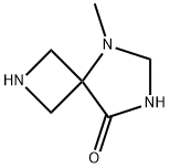 2,5,7-Triazaspiro[3.4]octan-8-one,5-methyl-(9CI) Structure