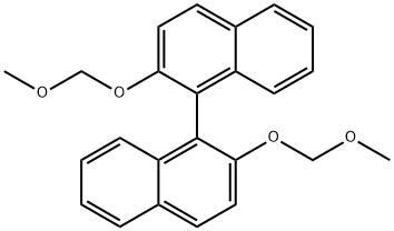 (R)-(+)-2,2'-BIS(METHOXYMETHOXY)-1,1'-BINAPHTHYL Structure