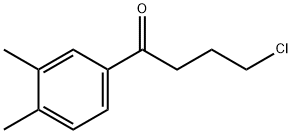 4-클로로-1-(3,4-디메틸페닐)-1-부타논 구조식 이미지