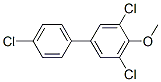 3,4',5-Trichloro-4-methoxybiphenyl Structure