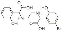 5-bromo-ethylenediamine-N,N'-bis(2-hydroxyphenylacetic acid) Structure