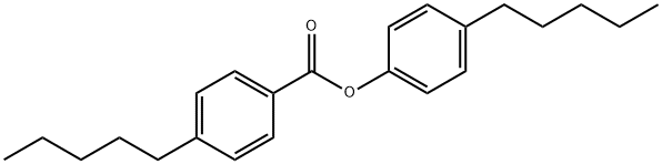 4-PENTYLPHENYL 4-PENTYLBENZOATE, 97 Structure