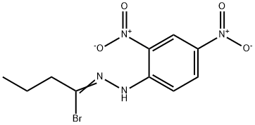 N-(2,4-Dinitrophenyl)butanehydrazonoyl bromide Structure