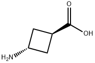 TRANS-3-AMINOCYCLOBUTANECARBOXYLIC ACID Structure