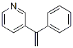 3-(1-페닐에테닐)피리딘 구조식 이미지