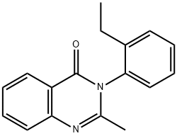 Etaqualone Structure