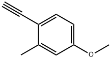 1-Ethynyl-4-methoxy-2-methylbenzene Structure