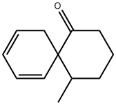 Spiro[5.5]undeca-7,9-dien-1-one, 5-methyl- (9CI) Structure