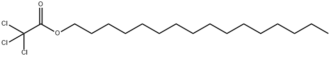 TRICHLOROACETIC ACID PALMITYL ESTER*(C16 ) Structure