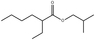 isobutyl 2-ethylhexanoate Structure