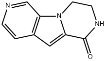 Pyrido[4,3:4,5]pyrrolo[1,2-a]pyrazin-1(2H)-one, 3,4-dihydro- (9CI) 구조식 이미지