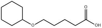 Pentanoicacid,5-(cyclohexyloxy)- Structure
