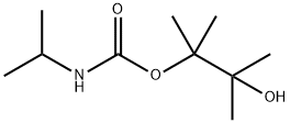 Carbamic acid, (1-methylethyl)-, 2-hydroxy-1,1,2-trimethylpropyl ester (9CI) Structure
