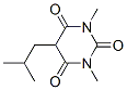 5-이소부틸-1,3-디메틸바르비투르산 구조식 이미지