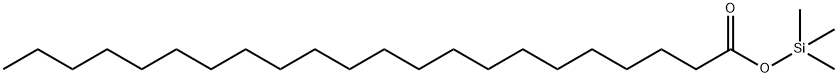Docosanoic acid trimethylsilyl ester Structure