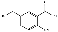 2-HYDROXY-5-(HYDROXYMETHYL)BENZOIC ACID Structure