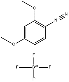 2,4-dimethoxybenzenediazonium tetrafluoroborate  Structure