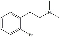 N,N-dimethyl-2-bromophenylethylamine Structure