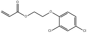 2-(2,4-dichlorophenoxy)ethyl prop-2-enoate Structure