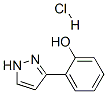 3-(2-히드록시페닐)피라졸염산염 구조식 이미지