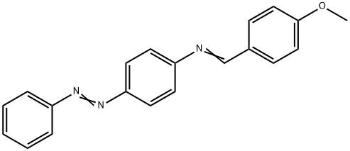 4-[(4-METHOXYBENZYLIDENE)AMINO]AZOBENZENE 구조식 이미지