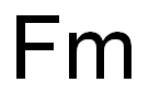 fermium Structure