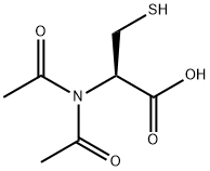 N,N-diacetylcysteine Structure