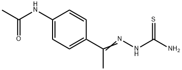 1-[1-[4-(Acetylamino)phenyl]ethylidene]thiosemicarbazide Structure