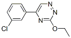 5-(m-Chlorophenyl)-3-ethoxy-1,2,4-triazine Structure