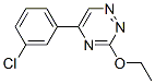 5-(m-클로로페닐)-3-에톡시-1,2,4-트리아진 구조식 이미지