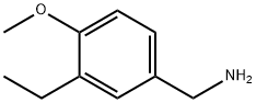Benzenemethanamine, 3-ethyl-4-methoxy- (9CI) Structure