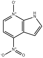 1H-Pyrrolo[2,3-b]pyridine, 4-nitro-, 7-oxide 구조식 이미지
