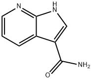 1H-Pyrrolo[2,3-b]pyridine-3-carboxamide(9CI) Structure