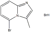 5-Bromo-3-methylimidazo[1,2-a]pyridine hydrobromide Structure