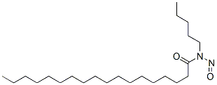 N-Nitroso-N-pentyloctadecanamide Structure