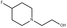 1-Piperidineethanol,4-fluoro-(9CI) Structure